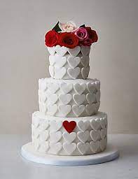 A nice addition is to include stories from. Serene Heart Sponge Wedding Cake Serves 95 Last Order Date 26th March M S Pasteles De Boda De Chocolate Pasteles De Boda De Corazon Porciones De Tarta