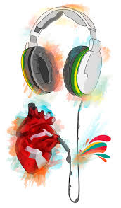 The Heart Listen To The Heartbeat By Martin Vins Music Drawings Music Artwork Music Wallpaper