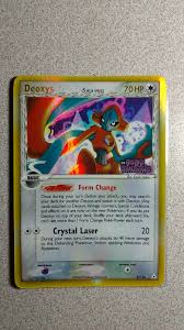 It's where i take a pokemon, invert it's colours and then make it into a card! Deoxys Holon Phantoms 5 110 Value 1 90 195 00 Mavin