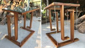 Impossible Wood Floating Table Build Amazing Anti Gravity Wood Structure Floating Table Cool Wood Projects Wood Resin Table