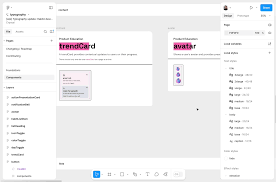 Figma layer panel organization