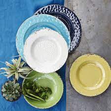 The best rustic salads recipes on yummly | grilled watermelon feta stacked salads, sandwich salads, summer salads. Rustic Outdoor Melamine Salad Plates Williams Sonoma
