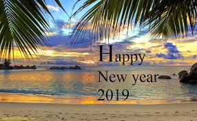 Happy New Year Beach Images 2019 Happy New Year Images Happy New Year New Year Pictures