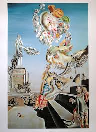 Aesa's blog intertwine offers resources, lessons, activities picasso lesson for elementary schoolers. Salvador Dali Poster The Lugubrious Game 1929