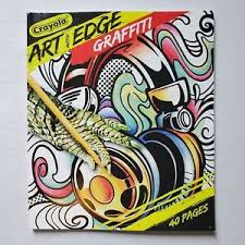 Get crafts, coloring pages, lessons, and more! Brand New Crayola Art With Edge Graffiti Coloring Book 40 Premium Pages Adult Ebay