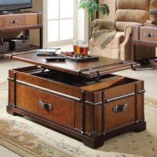 We listed our favorite farmhouse storage trunks below that you will love. Latitudes Steamer Trunk Coffee Table With Lift Top Coffee Table Trunk Chest Coffee Table Creative Coffee Table