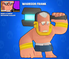 Subreddit for all things brawl stars, the free multiplayer mobile arena fighter/party brawler/shoot 'em up game from supercell. Skin Idea Boom Beach Warrior Frank Brawlstars