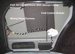 The front parking sensor wiring is not available seperately. Pdc Park Distance Control Www Fordwiki Co Uk