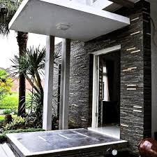Pemasangan keramik batu alam tiang teras depan rumah | #eps62. 30 Motif Harga Keramik Dinding Teras Depan Model Minimalis