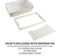 9-inch Dual-Purpose In-Wall Enclosure