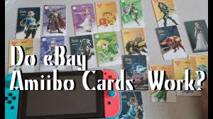 Amiibo are scanned by tapping them on the wii u gamepad, new nintendo 3ds touch screen, on the nfc reader/writer for the original nintendo 3ds. Zelda Botw Ebay Amiibo Cards Youtube