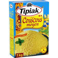 A kind of wheat known in english as durum wheat. Tipiak Couscous Grain Moyen 1000g Couscous Spezialitaten Nudeln Und Reis Kochen Backen L Epicerie Du Coin