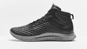 Nike Free Hypervenom Mid Black Grey Soccerbible