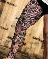 Leg tattoos for men come in various designs, sizes, shapes and symbolic meanings depending on the needs and the aspirations of the client. Leg Tattoos Men Wild Country Fine Arts