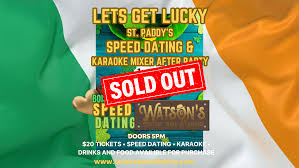 St Patrick's Speed Dating and Mixer