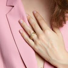 Check spelling or type a new query. Lot Art Cartier Alliance Triple Trinity Les Trois Anneaux