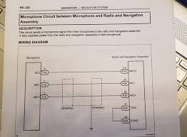 The following is the aes industry standard for balanced audio xlr wiring commonly known as pin 2 hot. Oem Microphone Pin Diagram Help Toyota 4runner Forum Largest 4runner Forum