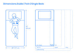 Twin mattresses and beds are often the next steps for children who have outgrown their cribs. Twin Beds Single Bed Dimensions Drawings Dimensions Com