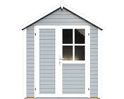 Geratehaus Konsta Fino 2 Mit Fussboden 181 X 239 Cm Hellgrau Bei Hornbach Kaufen Outdoor Decor Outdoor Structures Outdoor