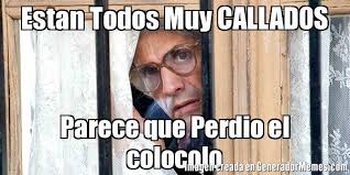 The best memes from instagram, facebook, vine, and twitter about colo colo. Estan Todos Muy Callados Parece Que Perdio El Colocolo Meme De Vieja Visillo Imagenes Memes Generadormemes