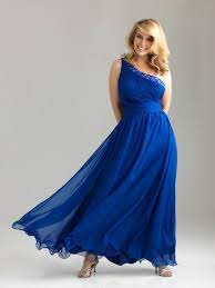 Ppm011 Navy Blue Chiffon Bridesmaid Dress Plus Size Evening Dress Abiti Abiti Da Sera