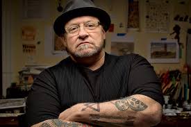 In the Studio With Tony Fitzpatrick, Chicago's Notoriously Outspoken Artist  – Chicago Magazine