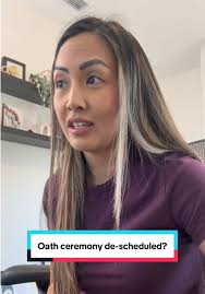 Oath Ceremony De-scheduled?! Has this happened to anyone else?  #oathceremony2025 #descheduled #journeytobeanamerican