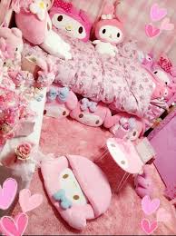 My Melody Room Kawaii Room Hello Kitty Bedroom Otaku Room