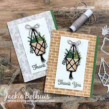 I give clues to every to make a card. Make A Thank You Card For Customers Or Friends Klompen Stampers
