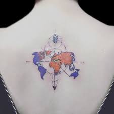 5 out of 5 stars (6,224) sale price $14.62 $ 14.62 $ 17.19 original price $17.19 (15% off) favorite add to. Tattoobloq On Twitter 35 Best World Map Tattoo Ideas For Travel Lovers Https T Co 8fsoe46d7e Worldmaptattoo Maptattoo Tattoo