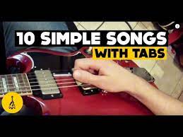 And through the decades, there have been plenty of incredible electric guitar songs that'll. Super Easy Electric Guitar Songs For Beginners 10 Simple Songs With Tabs Youtube