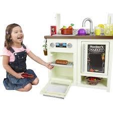 The little tikes car beds are outfitted with two levels of support slots to insert the enclosed wood slats. Little Tikes First Market Kitchen Cooking Shop The Exchange