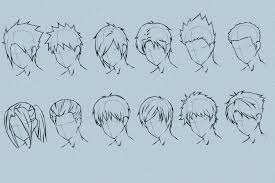 You can definitely use this. Drawing Male Anime Hair Novocom Top