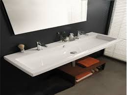 Double Wide Bathroom Sink Double Wide Bathroom Sink Kohler 0ae562f901ab6a06 Jpg Ceramic Bathroom Sink Wall Mounted Bathroom Sinks Contemporary Bathroom Sinks