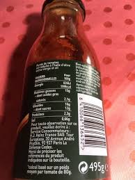 Sauce Tomate A L Huile D Olive Gourmet Heinz 495g