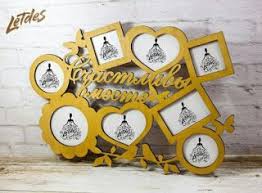 مجموعة مميزة من براويز الصور خشب و اكريليك Laser Photo Frame 4art Laser And Cnc Router Free Photo Frames Vector Free Frame