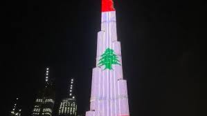 At 828m tall, this magnificent structure is located next to the dubai mall and has drawn visitors from all over the world since opening in 2010. Uae S Burj Khalifa Lights Up In Solidarity With Lebanon After Beirut Blasts Kill 100 Al Arabiya English