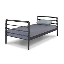 Betten aus metall geben es schon seit vielen jahrhunderten. Nodus Metallbett 90x200 Cm Aus Wasserrohren Bett Metall Bett Metallbett Weiss
