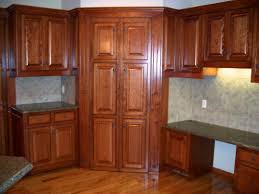 picture of great oak corner kitchen