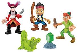 Jake And Peter Pan Are Teaming Up To Battle Captain Hook And Tick Tock Croc To Win The Rare Emerald Gem Treasure Pirate Toys Baby Toddler Toys Lego Pirate Ship