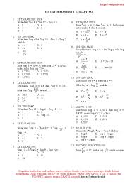 Beberapa tipe soal terkait rumus mencari bunga dalam matematika yang akan diberikan di sini meliputi 5. Latihan Soal Logaritma Pdf