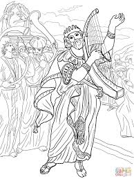David and abigail coloring page free printable template. Absalom Coloring Pages Coloring Home
