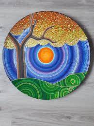 Es presioso boy a llorar por mi arbol tan bonito. 140 Ideas De Puntillismo Arboles En 2021 Puntillismo Pintura De Puntos Pinturas