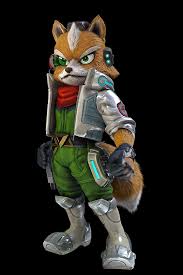 Fox Mcloud Hd Render Fox Mccloud Star Fox Game Character