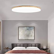 azanaz deckenleuchte holz bad deckenlampe wood mit warmweissem licht in holzoptik deckenstrahler fur b in 2021 ceiling lights living room ceiling kitchen ceiling lights