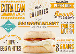 In our lab tests, fast food breakfast models like the egg white delight mcmuffin are rated on multiple criteria, such as those listed below. Mcdonald S Egg White Mcmuffins Only 1 Dan S Papers