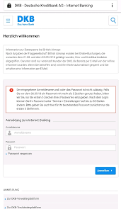 With a free dbk bank account, you can do all your banking online. Dkb Bank Speicherung Der Passworter Im Klartext Kuketz It Security Blog