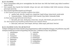 Dalam kalimat jenis ini, meski sudah memakai konjungsi sebagai penghubung antardasar kalimat, tetapi tetap kalimat majemuk yang menyatakan pemilihan. Kata Tunggal Kata Majmuk Education Quizizz