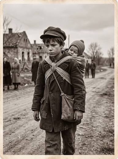 The Little Boy Who Carried His Baby Sister Across War-Torn Hungary in 1945