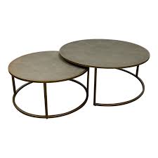 Featuring a unique blend of vintage industrial and contemporary style elements, the. Four Hands Bentley Shagreen Nesting Coffee Tables Original Price 1 650 Design Plus Gallery